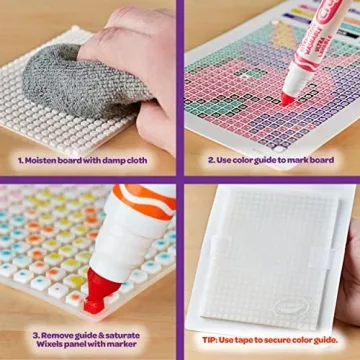 Crayola Wixels Unicorn Activity Set for Kids - Fun Pixel Art!