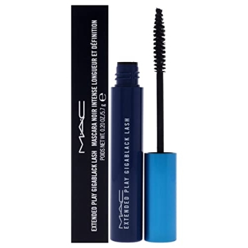 MAC Gigablack Lash Mascara Volumizing Lengthening 0.2 oz