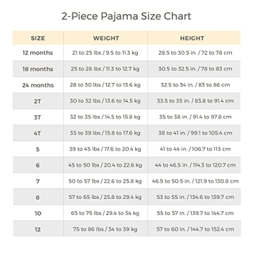 Organic Cotton Boys' Pajamas Set - Celestial Moon