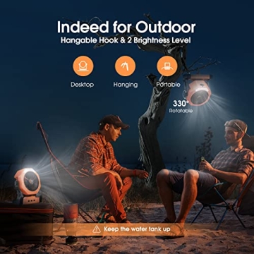 Ausic Portable Misting Fan for Summer Relief