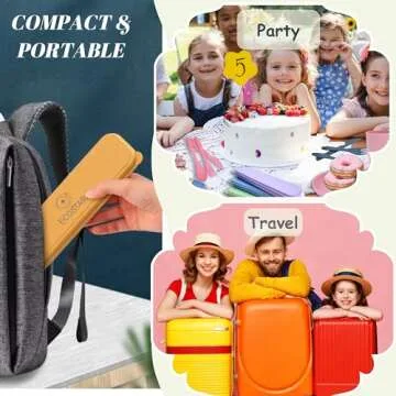 ECOSTAR Reusable Utensils set with Case, Portable Wheat Straw Cutlery Set, BPA-Free and Eco-friendly Knife Spoon Fork, Travel Utensils for Office, Dorm, and On-the-go (Beige,1)