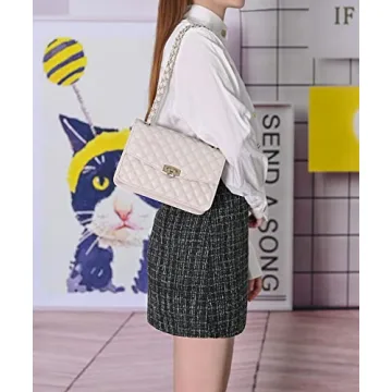 Stylish GM LIKKIE Quilted Shoulder Bag for Women