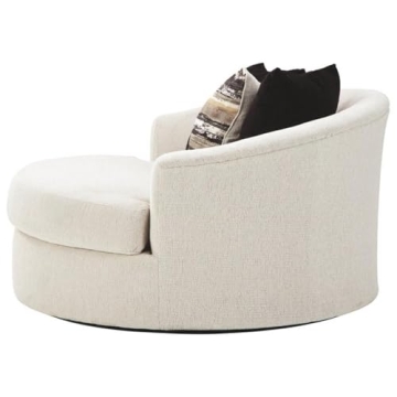 Cambri Oversized 360-Degree Swivel Chair for Comfort