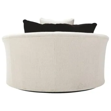 Cambri Oversized 360-Degree Swivel Chair for Comfort