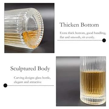 Elegant LINALL Bitters Bottle for Cocktails and More