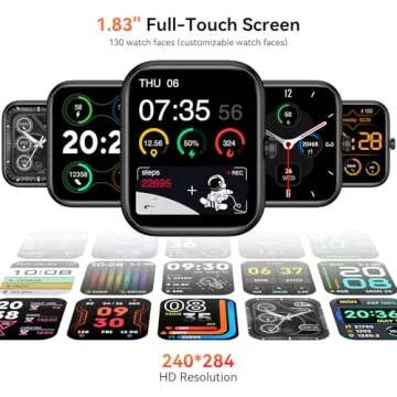 SENBONO Smart Watch with Alexa & Bluetooth Calls