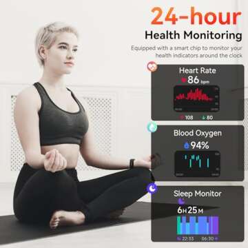 SENBONO Smart Watch with Alexa & Bluetooth Calls