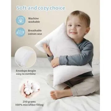 Babebay Toddler Pillow - Soft Support for Kids