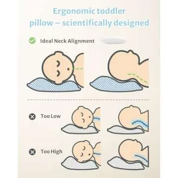 Babebay Toddler Pillow - Soft Support for Kids