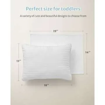 Babebay Toddler Pillow - Soft Support for Kids