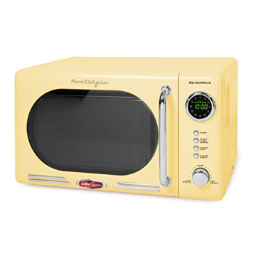 Nostalgia Retro 0.7 Cu. Ft Microwave - Stylish & Compact