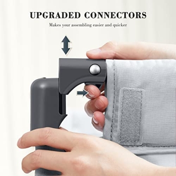 ANGELBLISS Foldable Baby Playpen for Indoor Outdoor Use