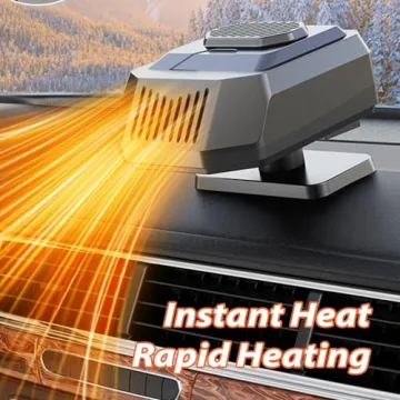 Compact Portable Car Heater with Rapid Heating Function