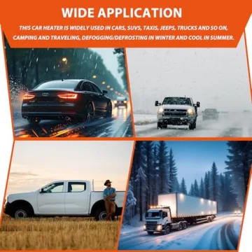 Compact Portable Car Heater with Rapid Heating Function