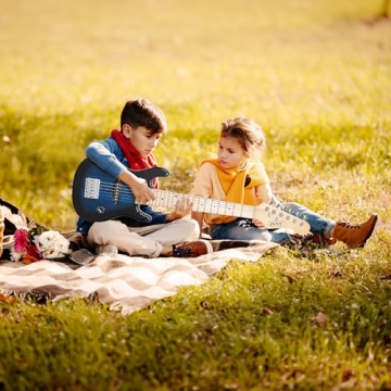 ZENY Kids Electric Guitar with Amplifier and Accessories Kit