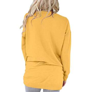 Angerella Yellow Kindness Teacher T Shirt with Pockets