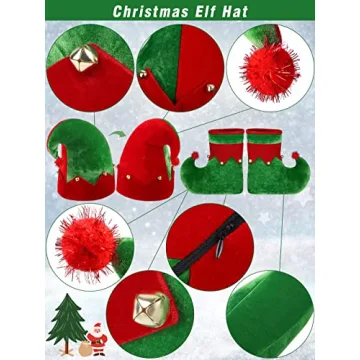 Enchanting SOMSOC Women Christmas Elf Costume Set