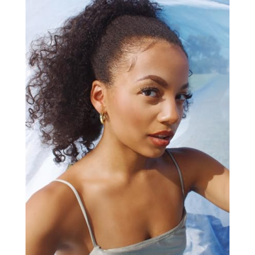 Chunky Gold Hoop Earrings for Women - Hypoallergenic Elegance