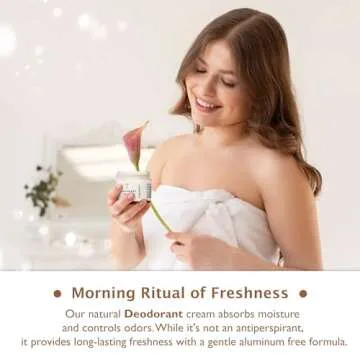 ECO ROOTS Natural Vegan Deodorant Cream Unisex Coconut Scent