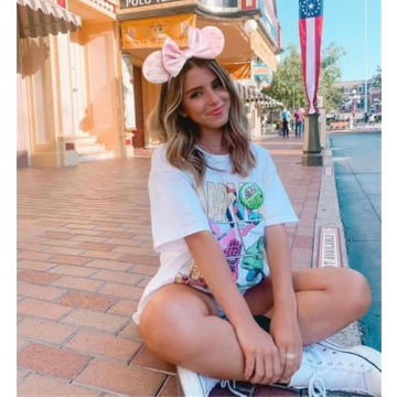 Adorable WOVOWOVO Pearl Mouse Ears for Magical Moments