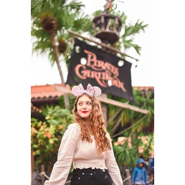 Adorable WOVOWOVO Pearl Mouse Ears for Magical Moments