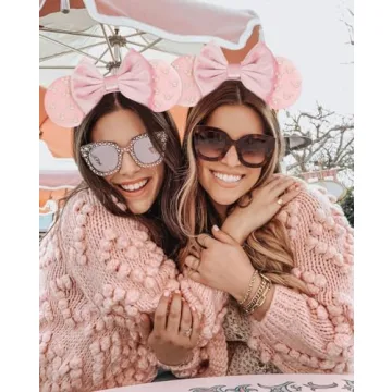 Adorable WOVOWOVO Pearl Mouse Ears for Magical Moments