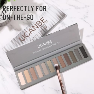 UCANBE 12 Color Eyeshadow Palette - Bold & Versatile