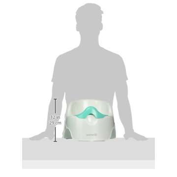 Summer Lil' Loo Potty, White and Teal