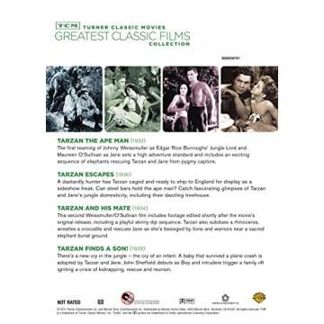 Greatest classic Films Collection: Tarzan - Volume one (Tarzan the Ape Man / Tarzan Escapes / Tarzan...