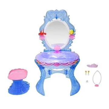 Disney Princess Ariel Vanity Set - Magical Light Play for Girls