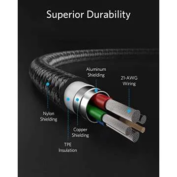 Anker USB C to Lightning Cable - Fast Charging & Durable