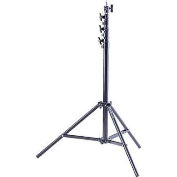 Flashpoint Pro Air-Cushioned Heavy-Duty Light Stand (Black, 9.5')