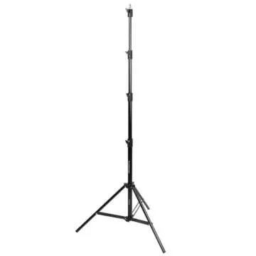Flashpoint Pro Air-Cushioned Heavy-Duty Light Stand (Black, 9.5')