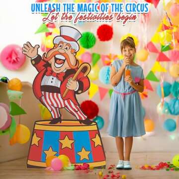 Fun Express Circus Ring Leader Stand-Up for Parties