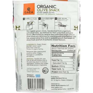 OLIVES GREEN SNKPK ORG