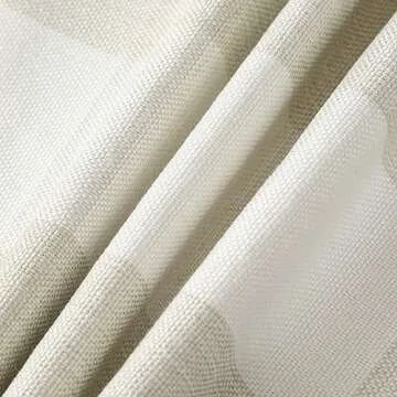 CARRIE HOME Beige Cream Buffalo Check Plaid Pillow Covers 18x18 Set of 2 Neutral Linen Throw Pillow Covers 18 x 18 Neutral Room Decor for Sofa and Couch