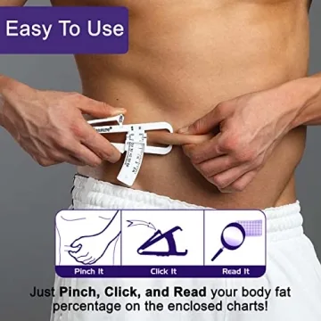 Accu-Measure Body Fat Caliper for Accurate Body Fat Measurement
