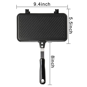 SOUJOY Sandwich Maker Non-stick Panini Grill Ideal for Kitchen