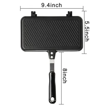 SOUJOY Sandwich Maker Non-stick Panini Grill Ideal for Kitchen