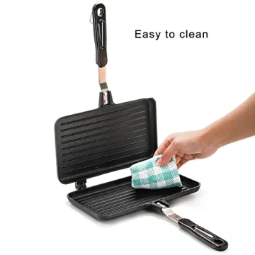 SOUJOY Sandwich Maker Non-stick Panini Grill Ideal for Kitchen