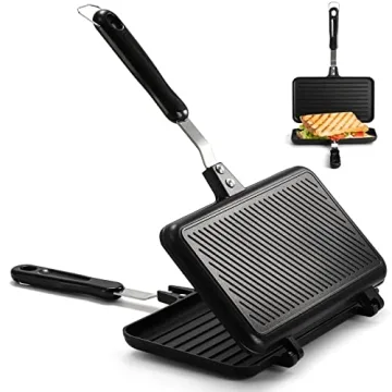 SOUJOY Sandwich Maker Non-stick Panini Grill Ideal for Kitchen