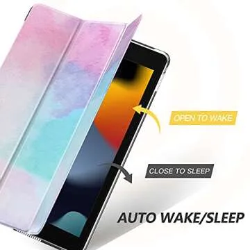 MoKo iPad 10.2 Case - Slim Stand Cover with Auto Wake