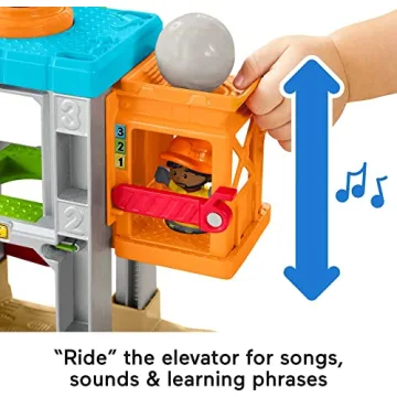 Fisher-Price Musical Construction Site Playset for Toddlers