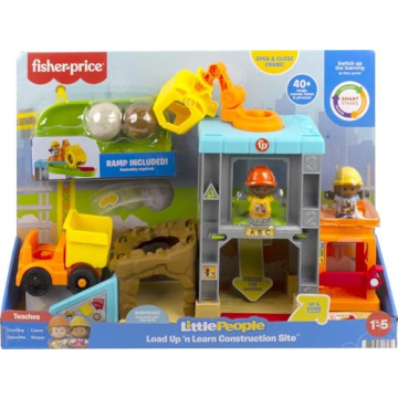Fisher-Price Musical Construction Site Playset for Toddlers