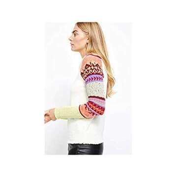 Free People Women's Prism Sweater, Size X-Small - Ivory