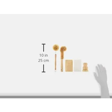 Buy Tieralia Eco-Friendly Bamboo Dish Brush Set Now