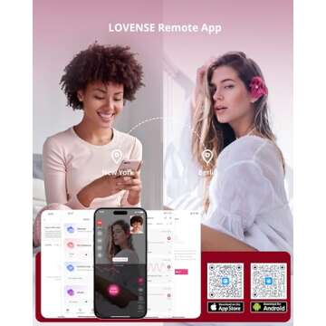 LOVENSE Exomoon Mini Bullet Vibrator Bluetooth Secret Lipstick Vibrator, Waterproof Nipple, Clitoris...