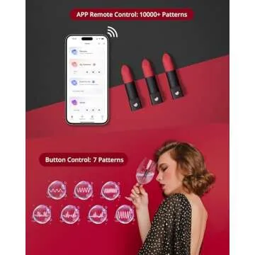 LOVENSE Exomoon Mini Bullet Vibrator Bluetooth Secret Lipstick Vibrator, Waterproof Nipple, Clitoris & G Spot Massager for Women, Small Portable Vibrating & Massaging Adult Sex Toys for Couples