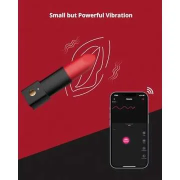 LOVENSE Exomoon Mini Bullet Vibrator Bluetooth Secret Lipstick Vibrator, Waterproof Nipple, Clitoris & G Spot Massager for Women, Small Portable Vibrating & Massaging Adult Sex Toys for Couples