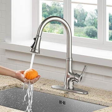 Stylish WEWE Kitchen Faucet - Easy Installation & Eco-Friendly